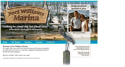 Desktop Screenshot of portwilliamsmarina.com